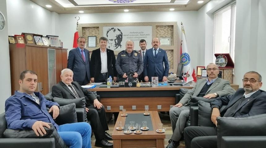 Tanışma ve nezaket ziyaretinde bulundular