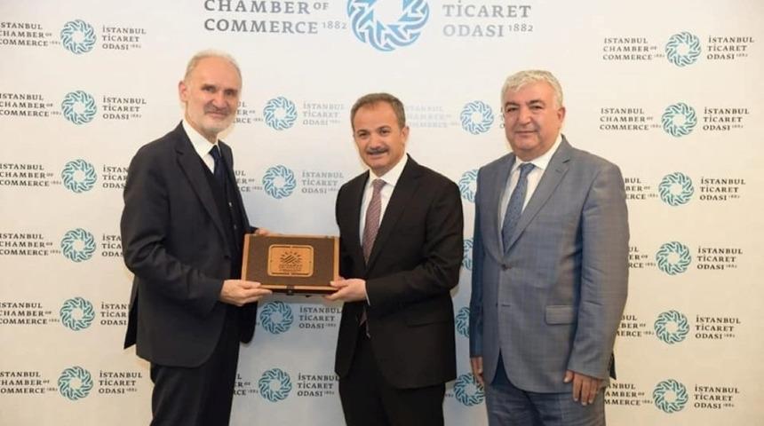 Başkan Kılın&ccedil;, İTO Başkanı Avdagi&ccedil; ile bir araya geldi