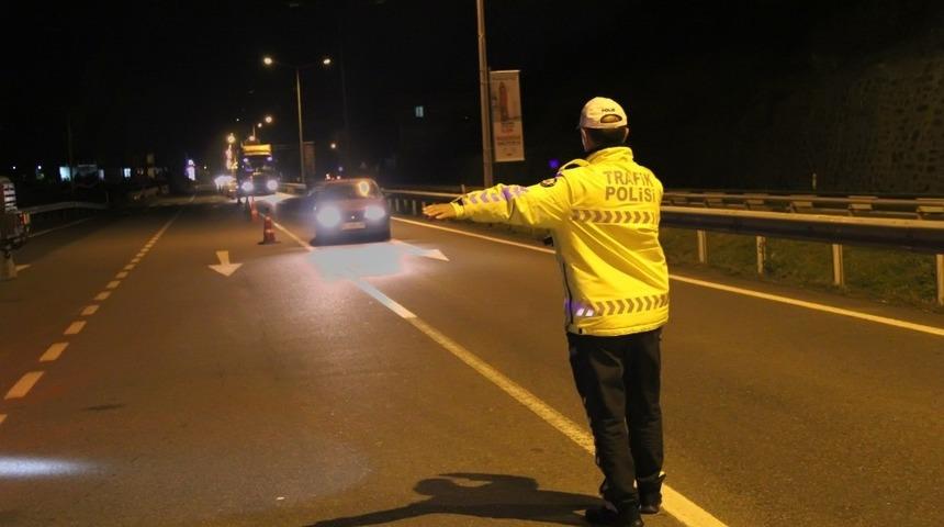 Ordu&rsquo;da son bir haftada 30 s&uuml;r&uuml;c&uuml;n&uuml;n s&uuml;r&uuml;c&uuml; belgesine el konuldu