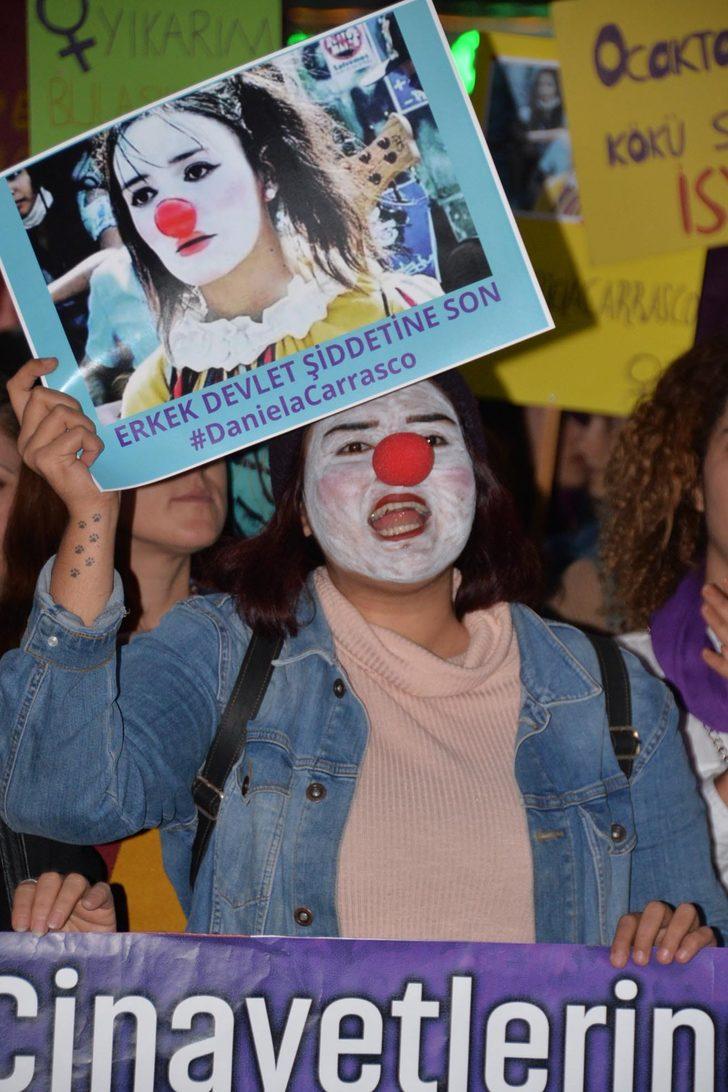 Mersin'de kadınlar şiddete karşı yürüdü G5