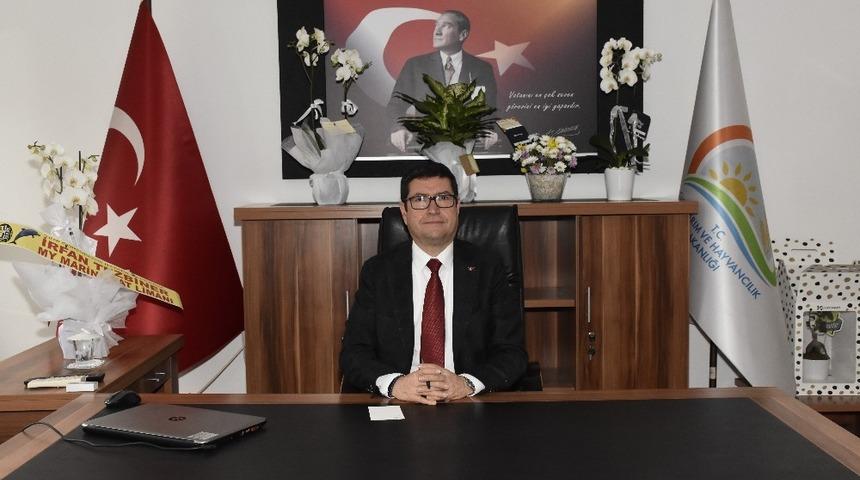 Tarım ve Orman Müdürü Barış Saylak göreve başladı