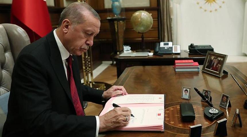 Cumhurbaşkanı Erdoğan 5 üniversiteye rektör atadı