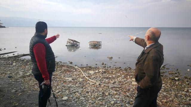 İznik'te su altı müzesi olacağı açıklanmıştı, kalıntıları suyun üzerine çıktı