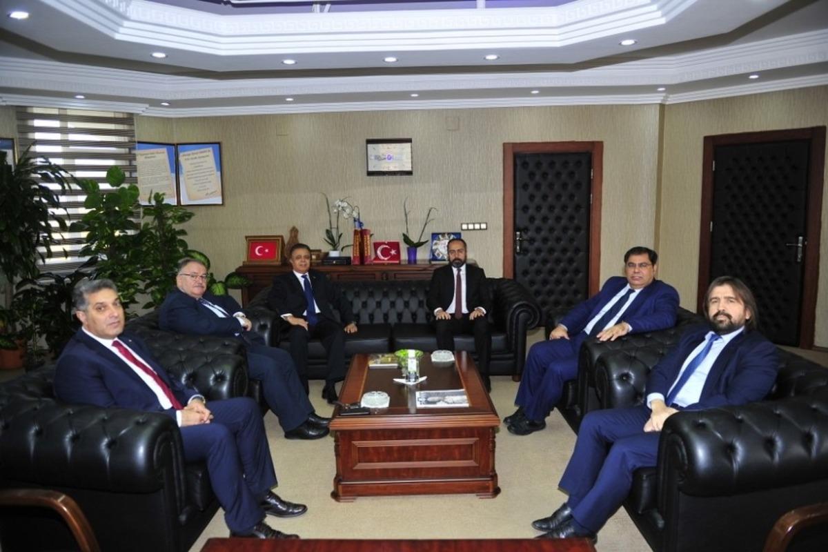 Uluslararası &Uuml;niversiteler Konseyinden Rekt&ouml;r Şevli&rsquo;ye ziyaret