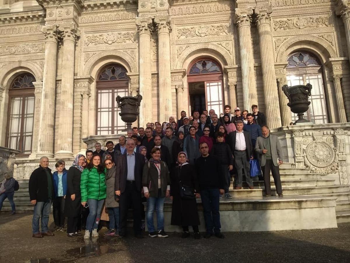 Lapsekili esnaflar k&uuml;lt&uuml;r gezisinde buluştu