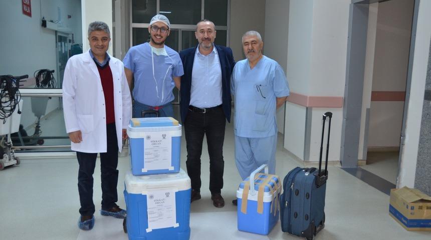 Organları, 3 hastaya nakledildi