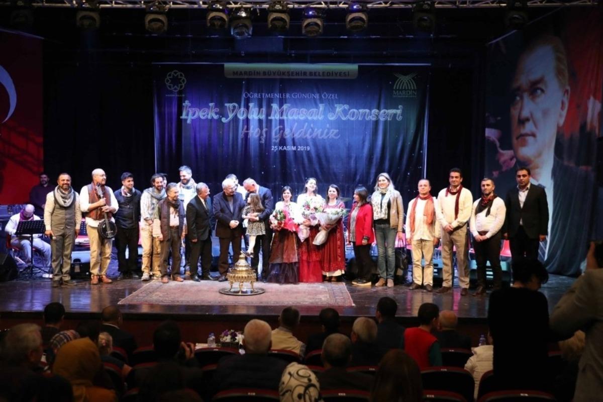 Mardin&rsquo;de İpek Yolu Masal Konserine yoğun ilgi