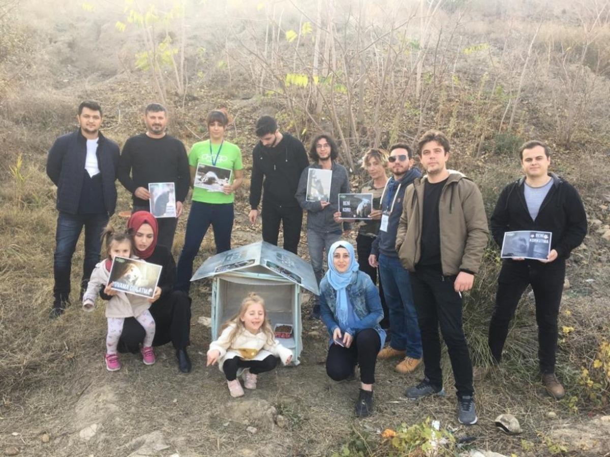 Bilecik Belediyesi ve AHBAP &uuml;yelerinden g&uuml;zel &ccedil;alışma