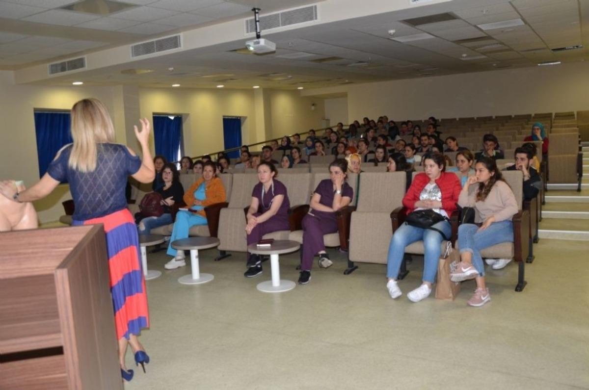 AD&Uuml; Uygulama ve Araştırma Hastanesi&rsquo;nde intram&uuml;sk&uuml;ler enjeksiyon ile ila&ccedil; uygulama eğitimi ger&ccedil;ekleşti