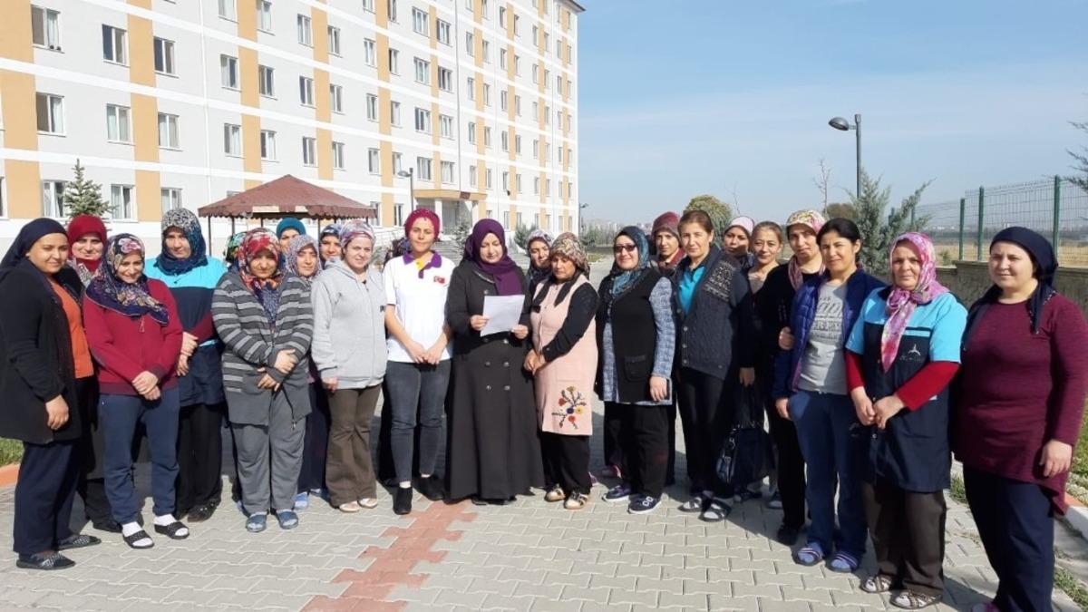 Hizmet-İş Sendikası Kadına Şiddete Hayır Dedi