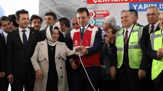 Çekmeköy-Sancaktepe-Sultanbeyli Metro Hattı çalışmaları yeniden başladı