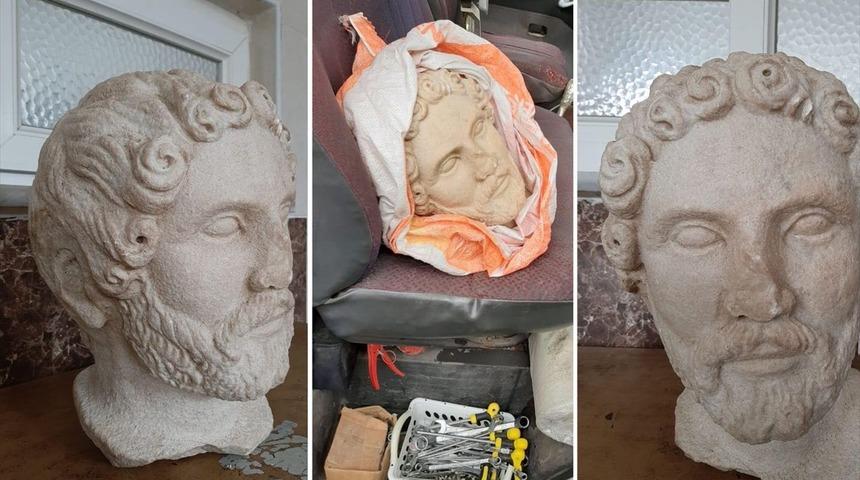 Tekirdağ'da tarihi eser ka&ccedil;ak&ccedil;ılığı operasyonunda 8 kişi  g&ouml;zaltına alındı