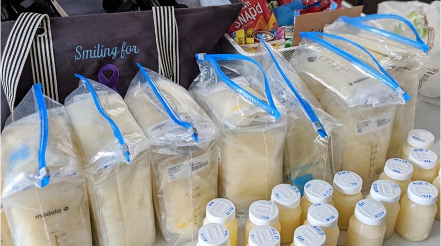 Bebeği 3 saat yaşayan anne, 63 gün boyunca biriktirdiği sütünü bağışladı