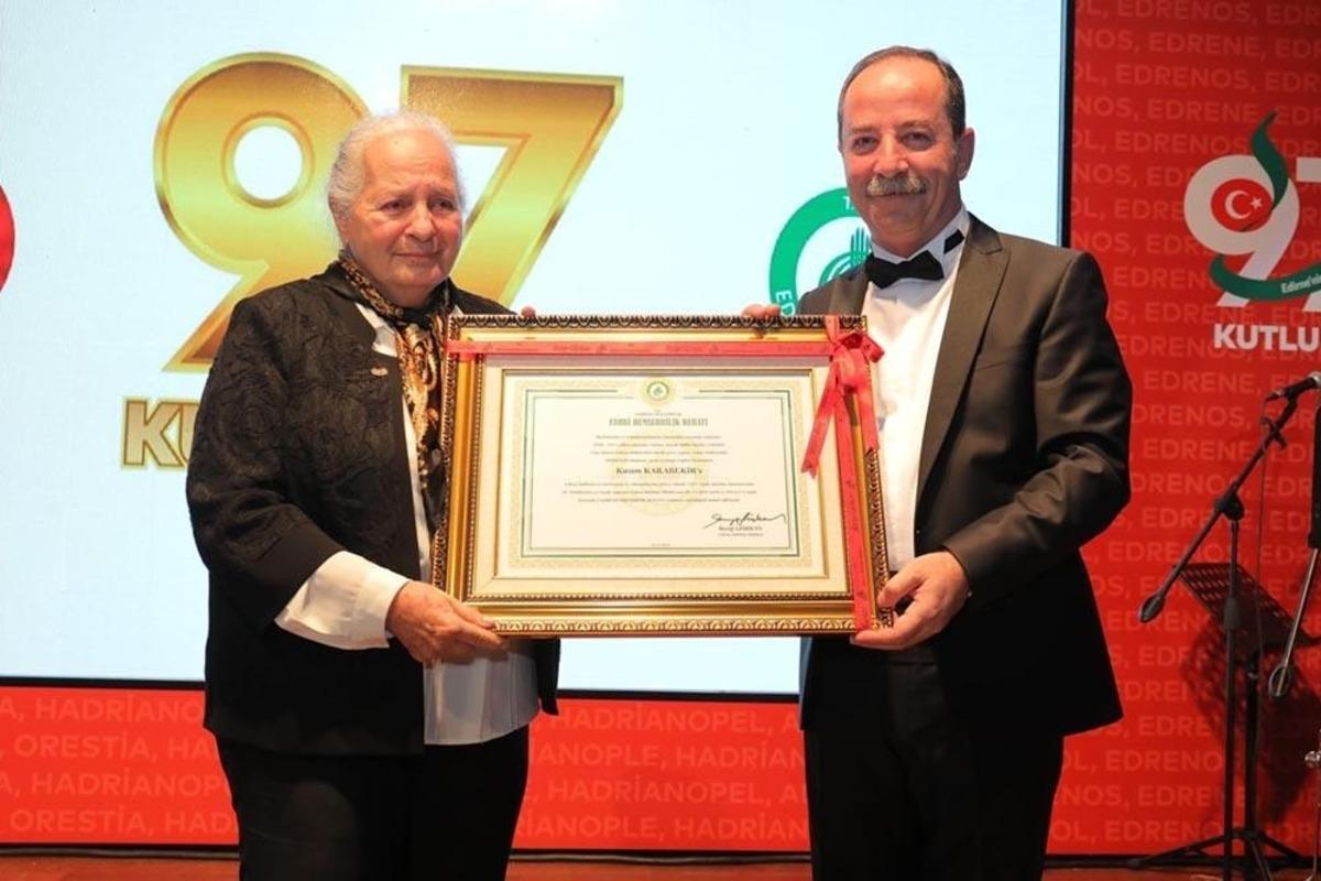 İki kahramana hemşehrilik beratı