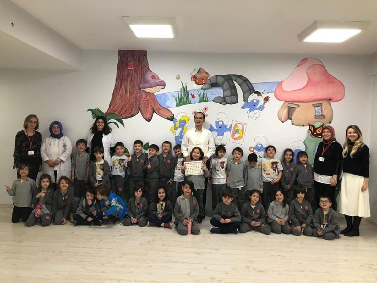 Minik &ouml;ğrencilere ağız ve diş sağlının &ouml;nemi anlatıldı