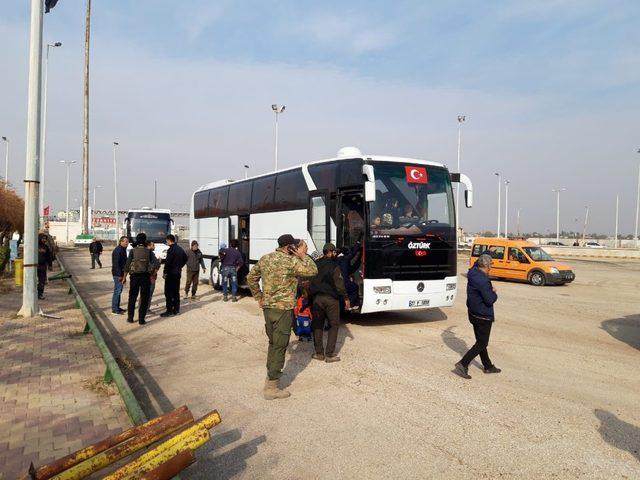 Tel Abyad’a 52 aile daha dönüş yaptı