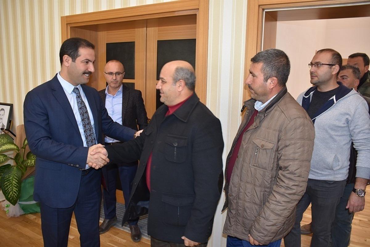 Başkan Geylani, muhtarlarla bir araya geldi