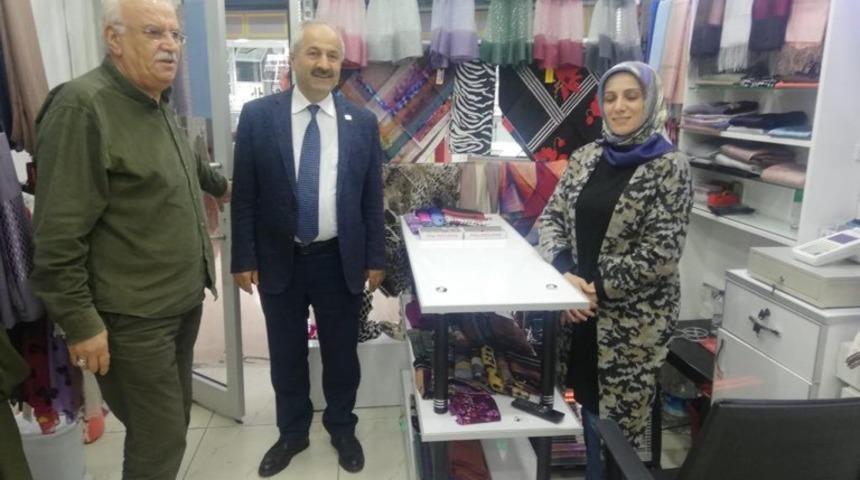 Başkan B&uuml;y&uuml;kg&ouml;z&rsquo;den esnaf turu