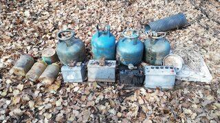 Bitlis'te patlayıcı yapımında kullanılan malzemeler ele geçirildi