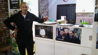 Diziden etkilendi kafe açtı