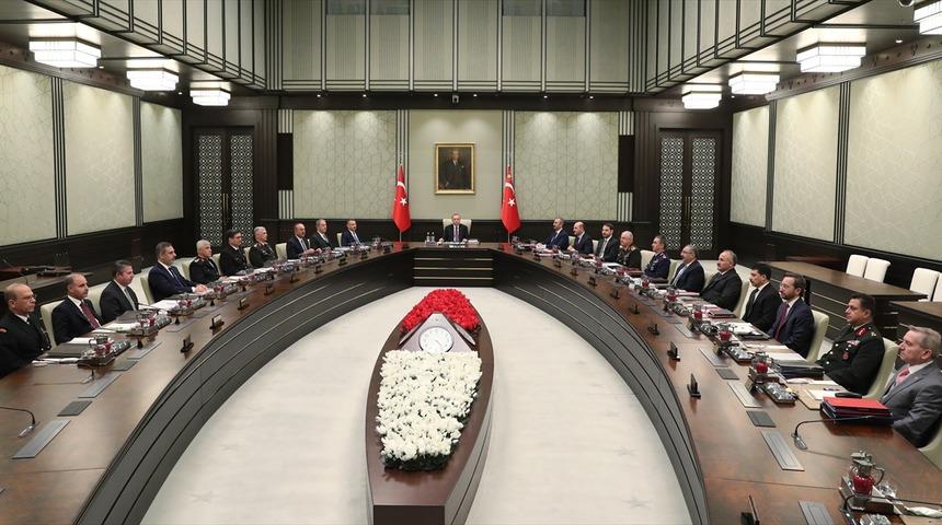 Milli Güvenlik Kurulu toplantısı sona erdi