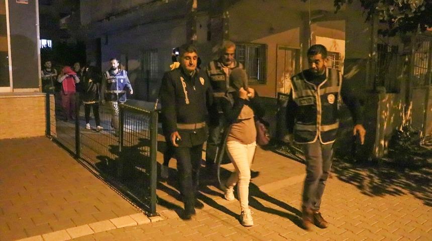 Hatay'da fuhuş operasyonunda 10 ş&uuml;pheli g&ouml;zaltına alındı