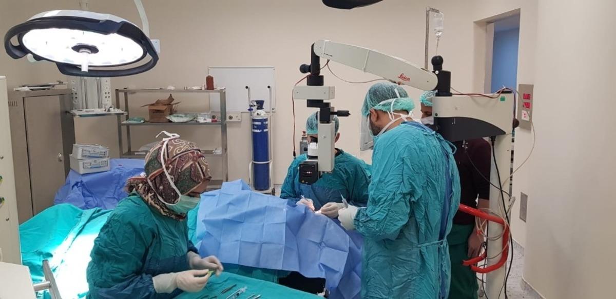 &Ouml;zalp il&ccedil;esinde ilk defa katarakt ameliyatı yapıldı