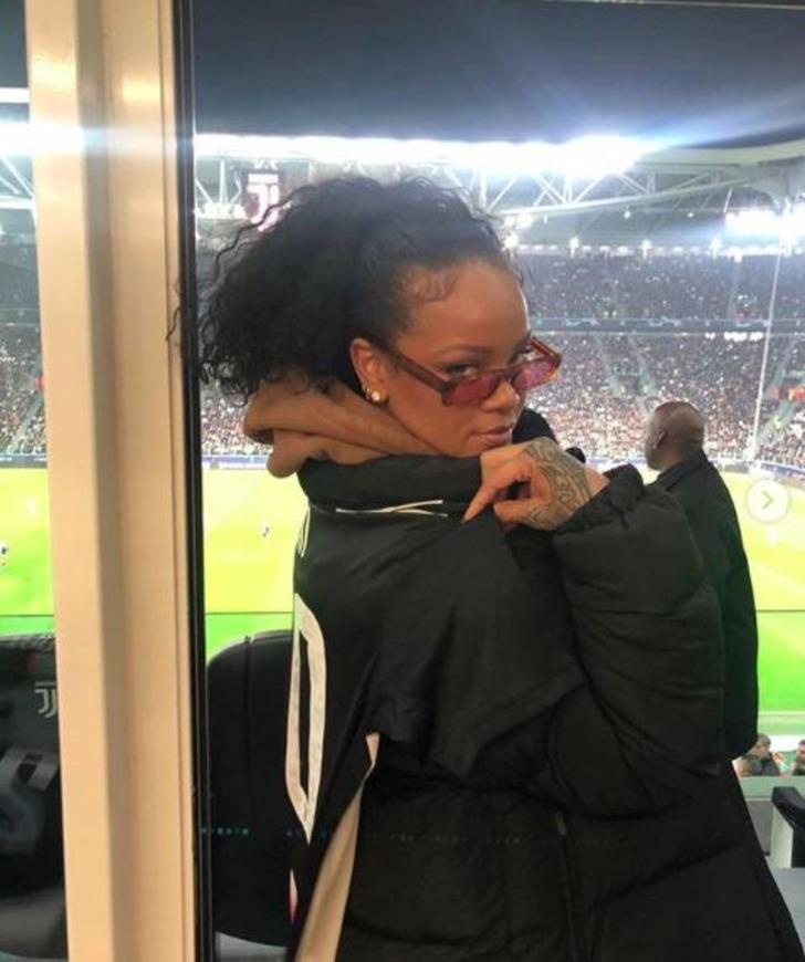 Juventus - Atletico Madrid maçına Rihanna damga vurdu G4