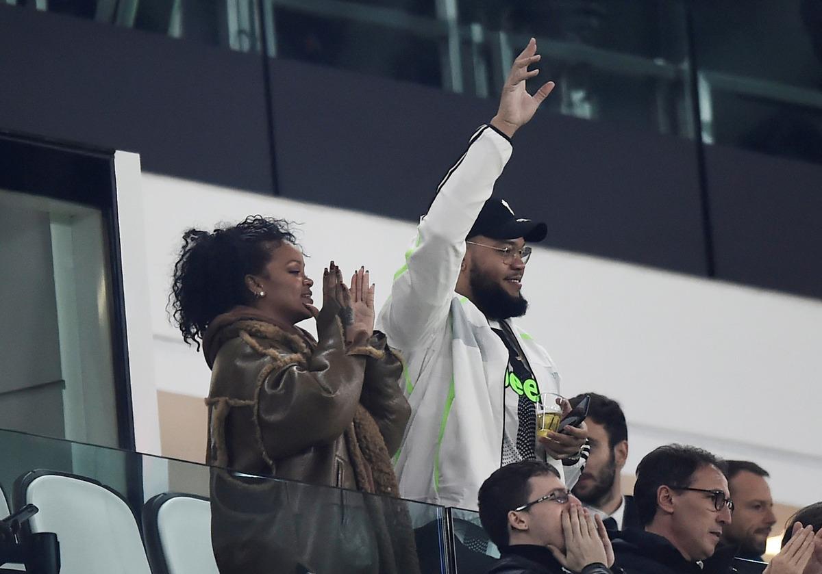 Juventus - Atletico Madrid ma&ccedil;ına Rihanna damga vurdu
