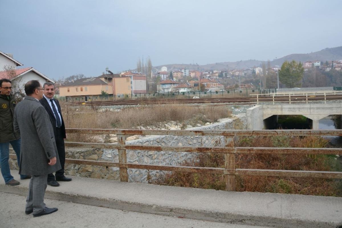 Havza&rsquo;da sele yol a&ccedil;an Hacı Osman Deresi ıslah edilecek