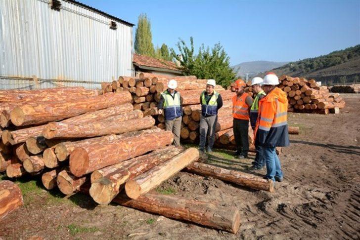 Bölge Müdürü Keskin, orman depolarında incelemelerde bulundu G1