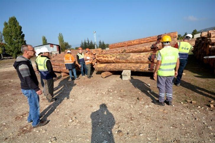 Bölge Müdürü Keskin, orman depolarında incelemelerde bulundu G5