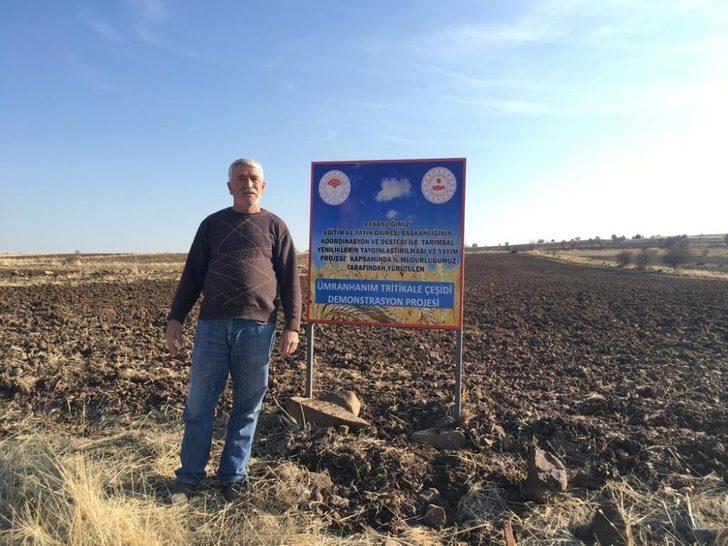 Tunceli’de tritikale demonstrasyonu için ekimler yapıldı G2