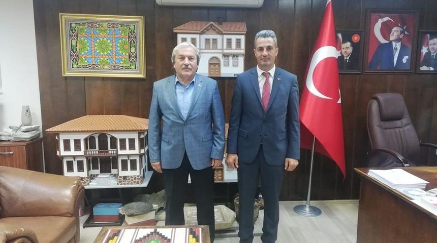 İl M&uuml;d&uuml;r&uuml; Yoldaş, Başkan Şahin ile bir araya geldi