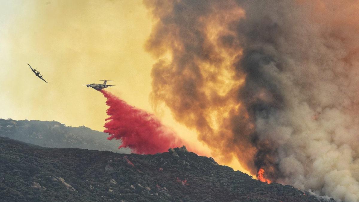 Kaliforniya'daki orman yangını büyüyor