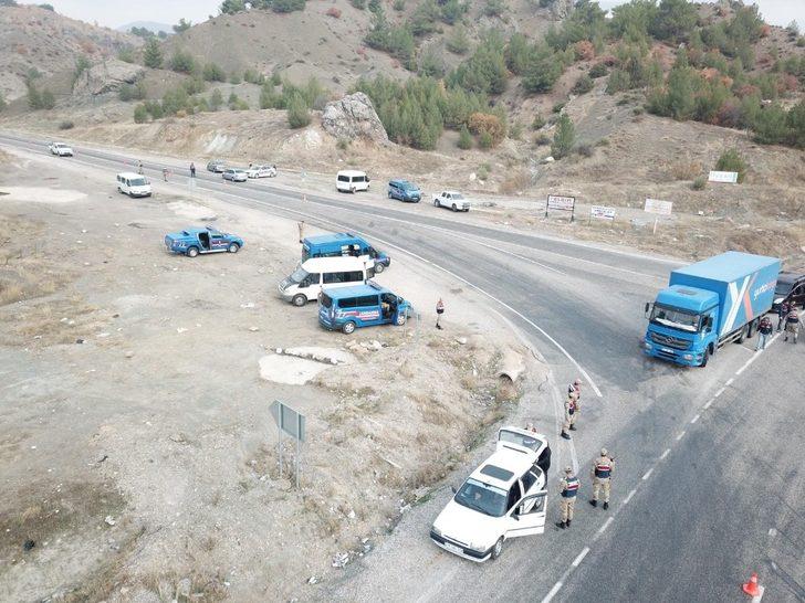 Jandarma ekiplerinden huzur uygulaması G1
