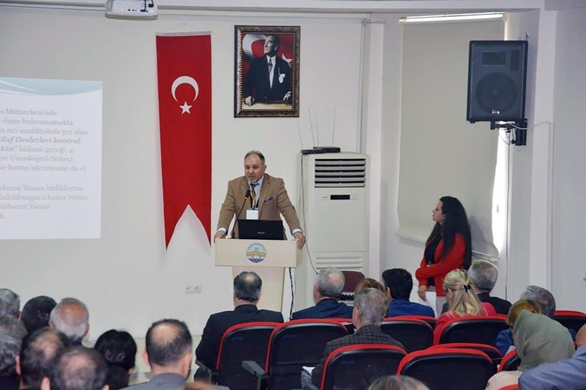 Trakya &Uuml;niversitesi&rsquo;nde &ldquo;Her y&ouml;n&uuml;yle İpsala&rdquo; konuşuldu