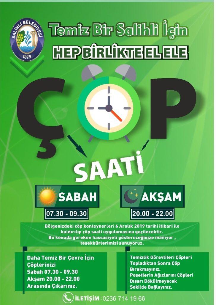 Salihli’de çöp vakti uygulaması G3