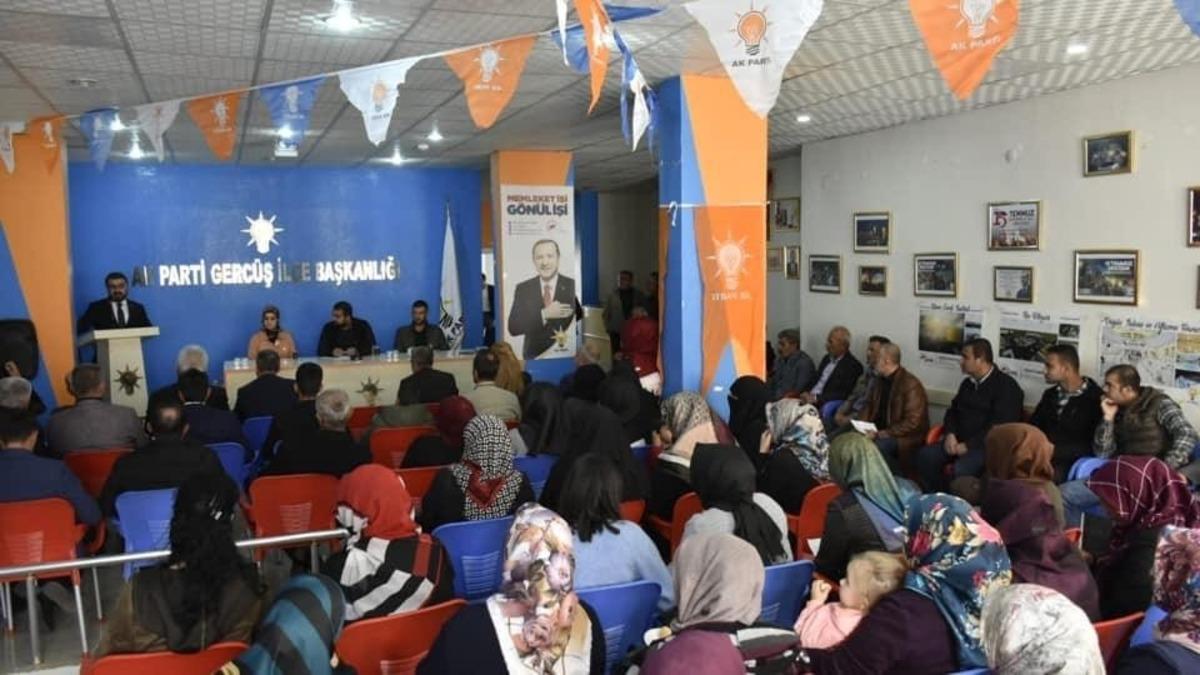 Gerc&uuml;ş&rsquo;te AK Parti Danışma Meclisi toplantısı yapıldı