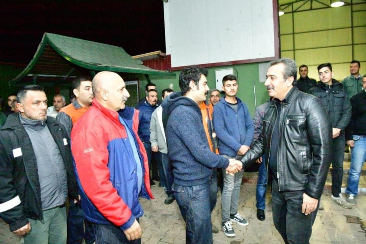 Başkan &Ccedil;etin: "Biz herkesin hizmetkarıyız"