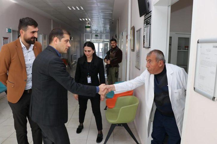 Kaymakam Erat’tan sağlık kuruluşlarına ziyaret G1