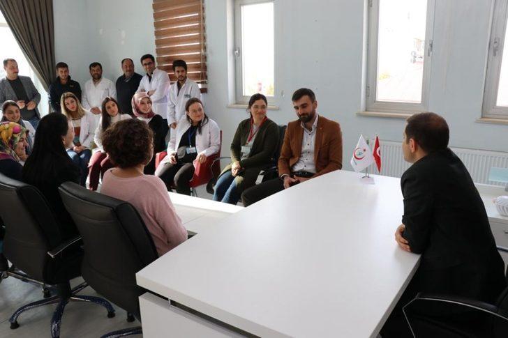 Kaymakam Erat’tan sağlık kuruluşlarına ziyaret G2