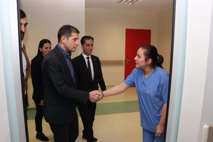 Kaymakam Erat’tan sağlık kuruluşlarına ziyaret G4