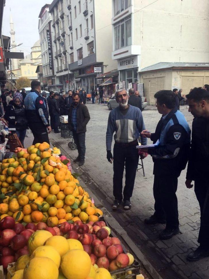 İpekyolu’nda kaldırım ve yol işgali denetimi G4