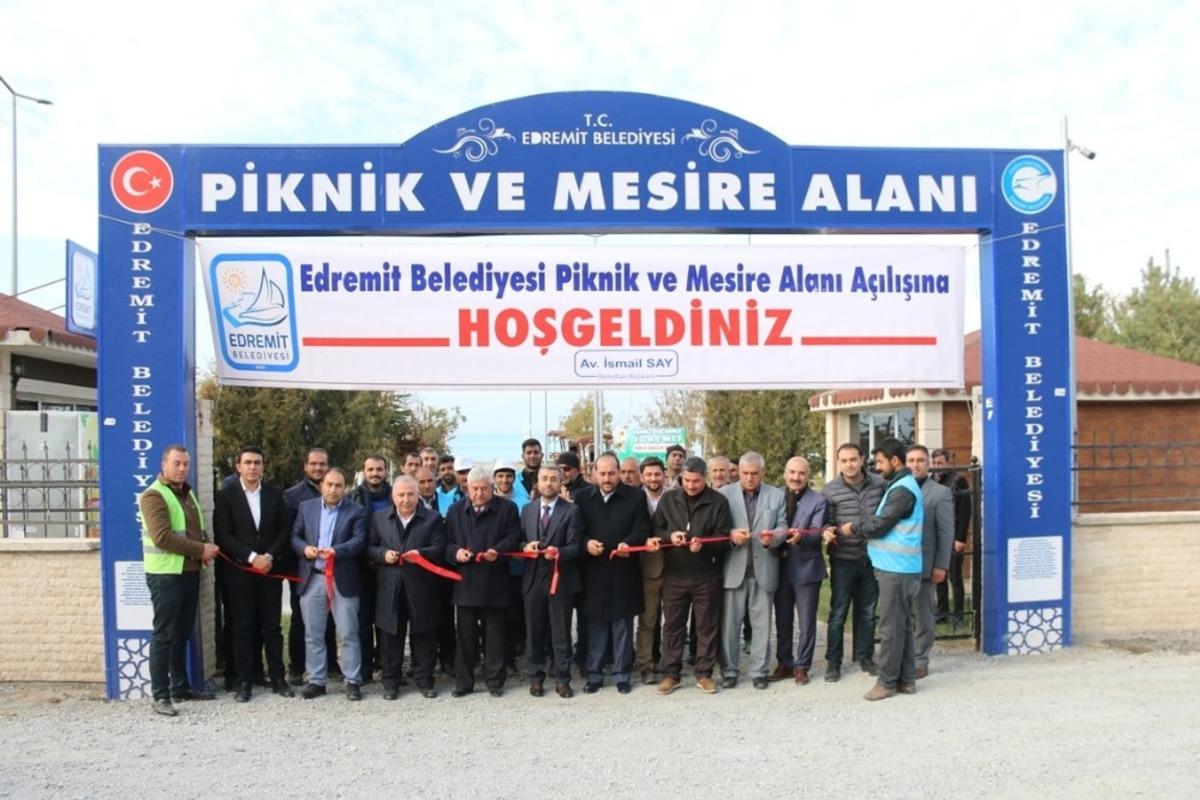 -Edremit&rsquo;teki mesire alanı yeni g&ouml;r&uuml;n&uuml;m&uuml;ne kavuşturuldu