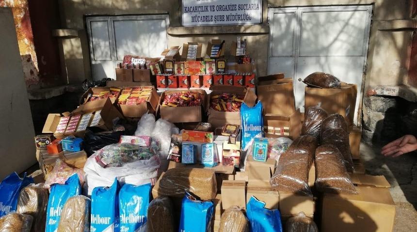 Kayseri&rsquo;de ka&ccedil;ak t&uuml;t&uuml;n operasyonu: 1 g&ouml;zaltı