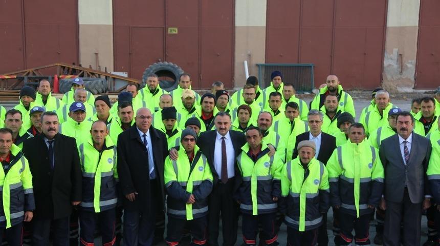 Develi&rsquo;de ekiplerin kış hazırlıkları devam ediyor