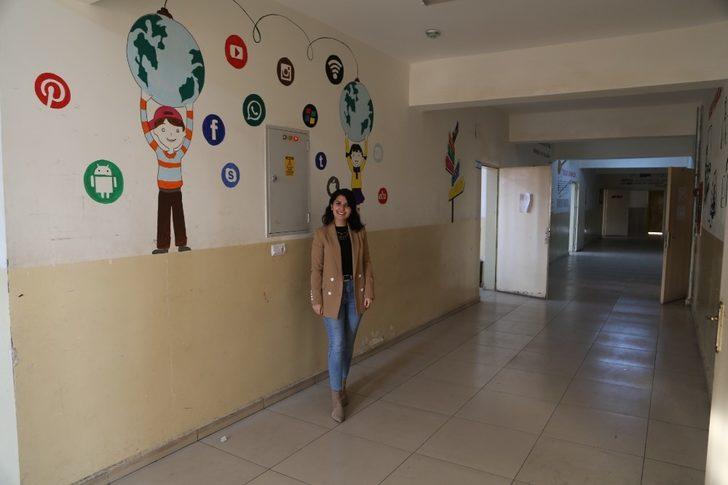 Silopi’de okul koridoru eğitim sokağına çevrildi G2