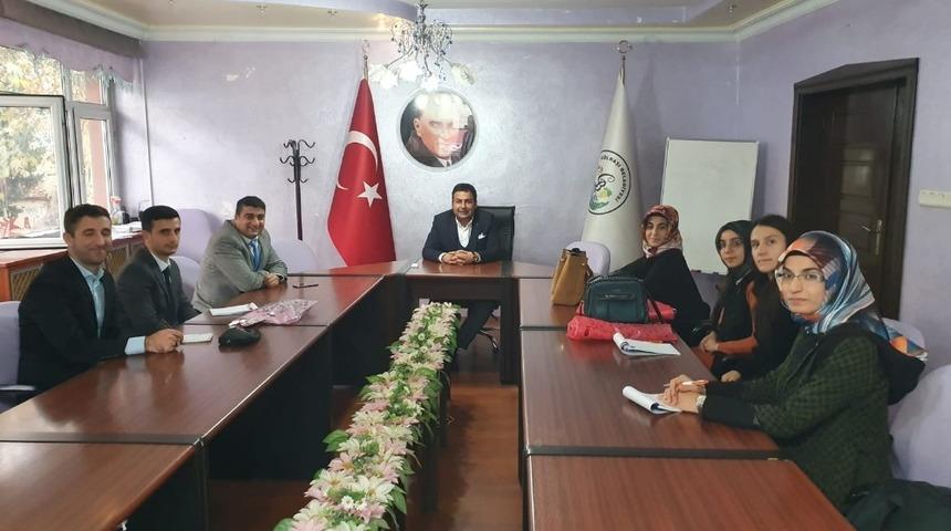 Aday öğretmenlerden Başkan Yıldırım’a ziyaret