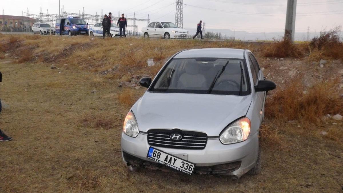 Aksaray&rsquo;da otomobil şarampole d&uuml;şt&uuml;: 1 yaralı